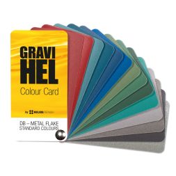 Gravihel Metal Flake Farbtonkarte