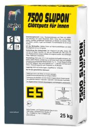 ES 7500 SLUPON Glättputz