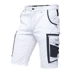 Puma Workwear Shorts weiß/anthrazit