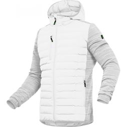 Leibwächter Hybridjacke weiß/grau