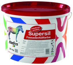 Supersil Fassadenfüllfarbe, weiß